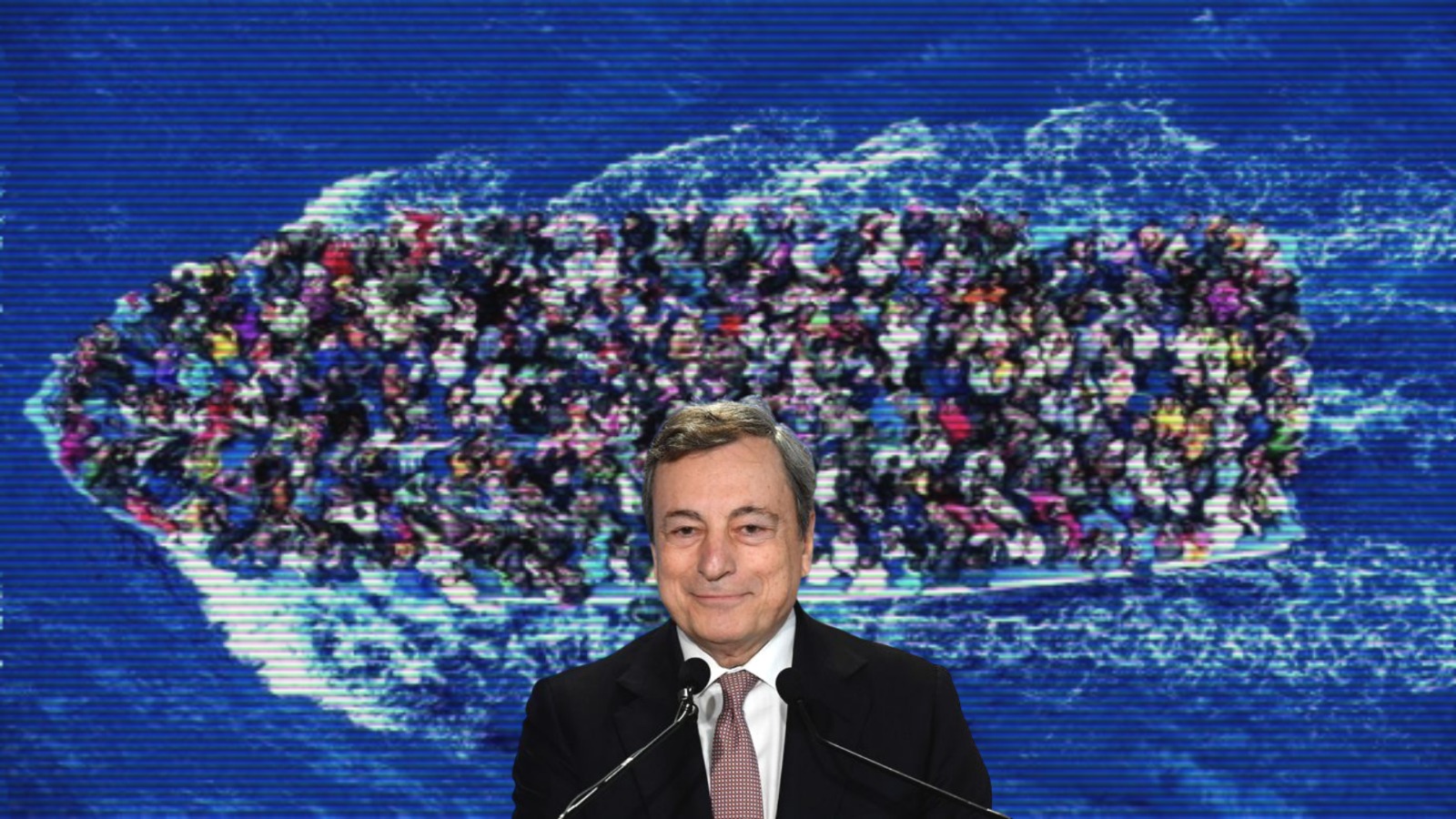 La linea politica di Draghi per il dossier immigrazione